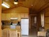 Kanopolis cabin kitchen